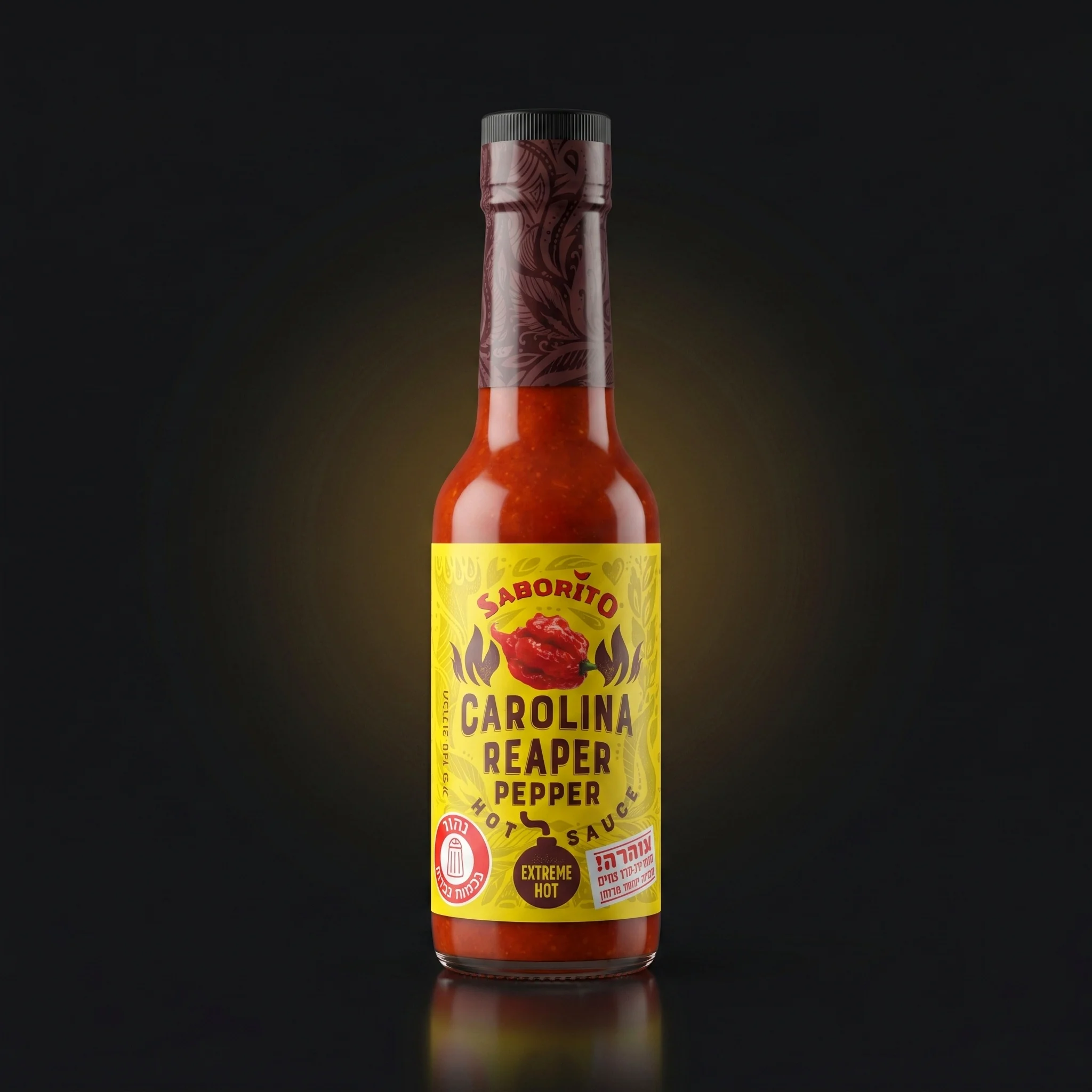 CAROLINA REAPER PEPPER HOT SAUCE