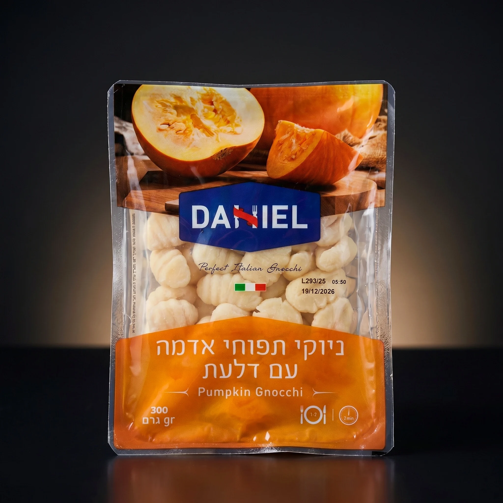 ניוקי תפוחי אדמה עם דלעת